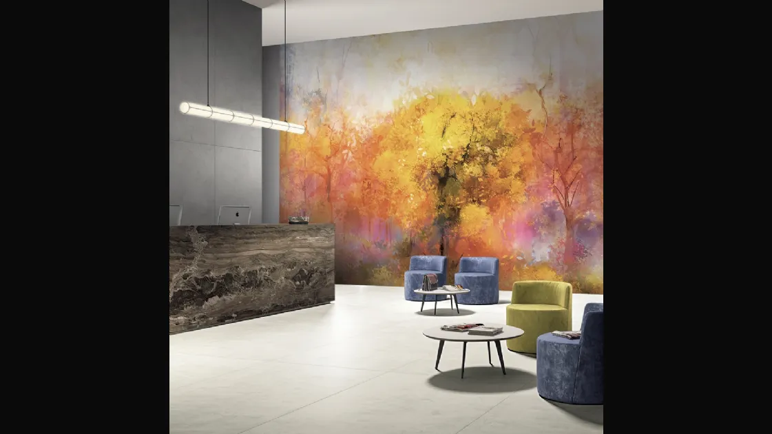 Tree Painting wallpaper by Adriani and Rossi.