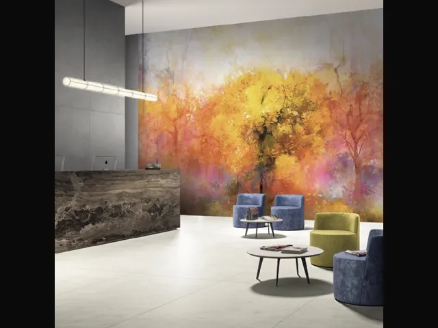 Tree Painting wallpaper by Adriani and Rossi.