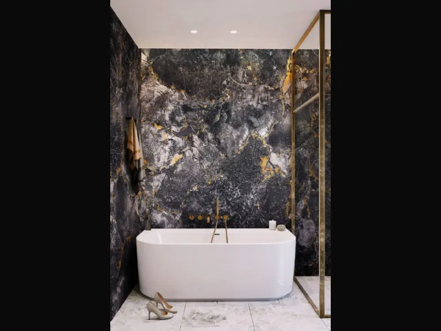 Volcanic Gold wallpaper by London Art