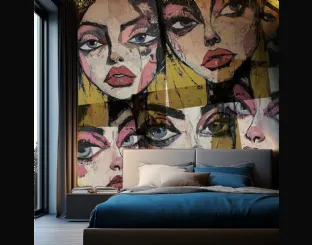 Woman Look wallpaper by Adriani and Rossi.