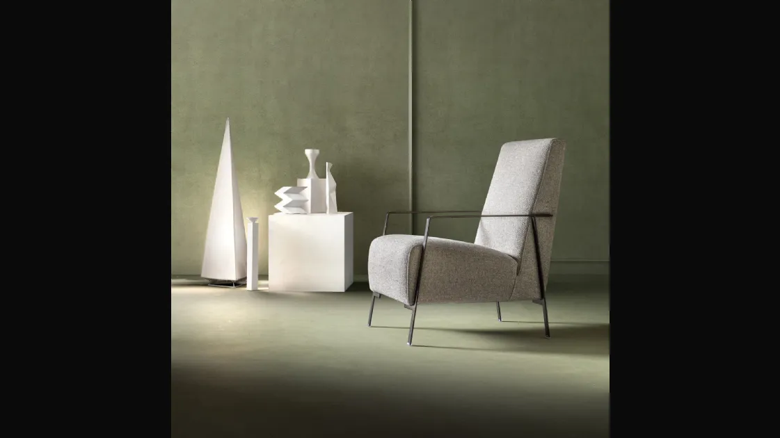 Angy fabric armchair by Samoa