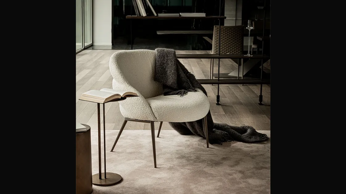 Camilla Lounge Armchair by Cattelan Italia