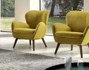 Cora armchair by Doimo Salotti