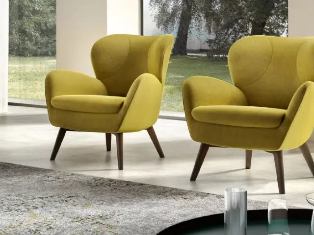 Cora armchair by Doimo Salotti