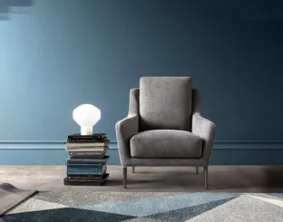 Armchair in Samoa's Enie fabric.