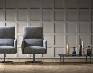 Fabric armchair Fix by Samoa