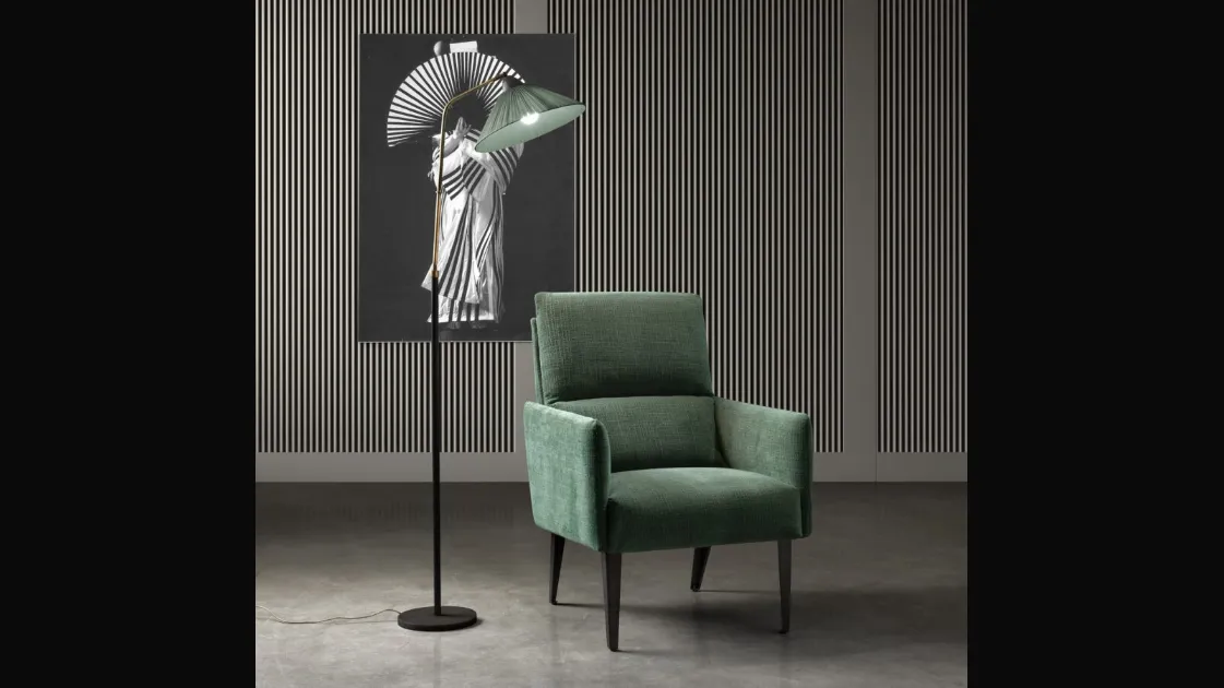 Fixed armchair by Samoa