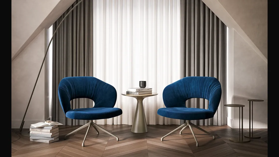 Miranda Lounge Armchair by Cattelan Italia