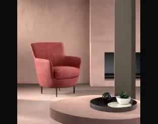 Moon fabric armchair by Samoa.