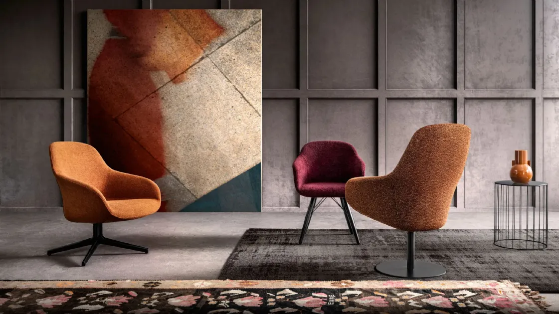 Yoko armchairs by Samoa