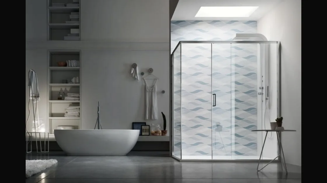 S6 Sliding Shower Box by Arcom