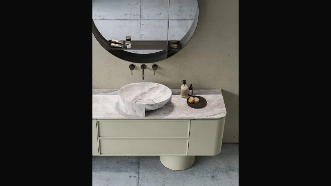 Bathroom Furniture Des Evolution Natural 02 by Cerasa.