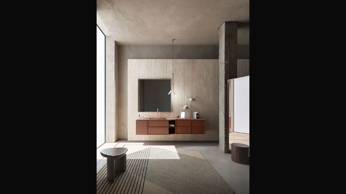 Bathroom Furniture Des Evolution Sandstone 01 by Cerasa