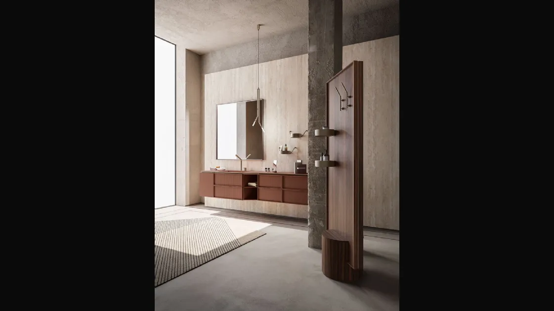 Bathroom Cabinet Des Evolution Sandstone 01 by Cerasa