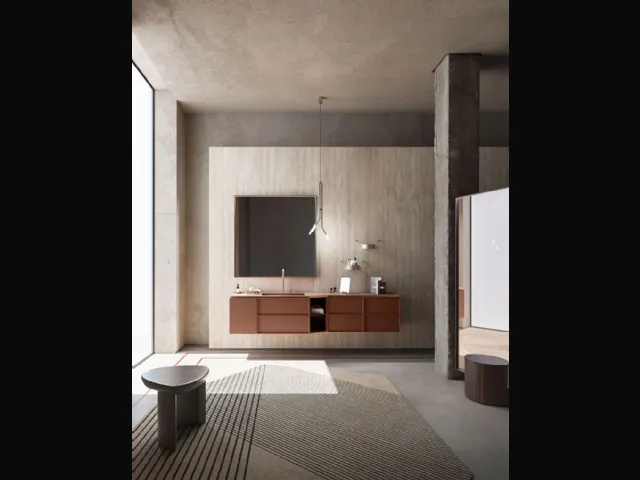Bathroom Furniture Des Evolution Sandstone 01 by Cerasa