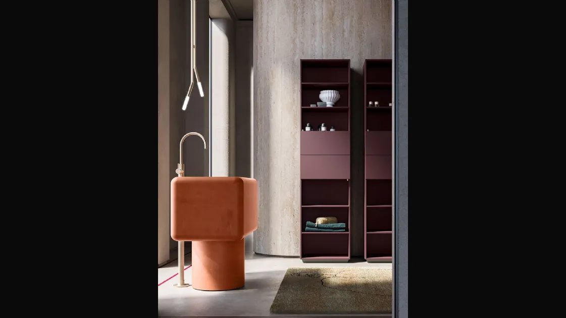 Freestanding washbasin Des Evolution Sandstone 02 by Cerasa.