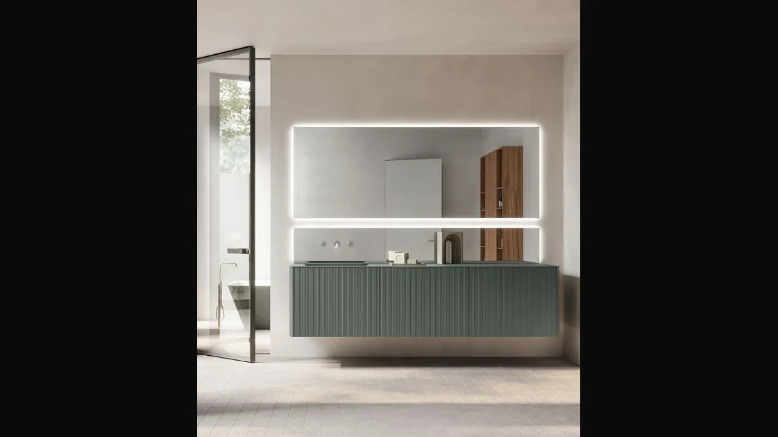 Bathroom furniture collection Honey 02 by Cerasa