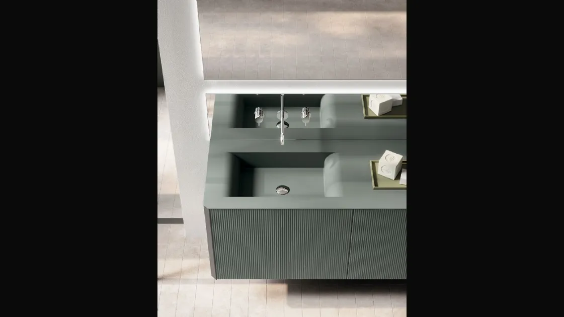 Bathroom Vanity Unit Honey 02 by Cerasa