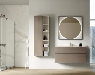 Wall-mounted Bathroom Vanity Soul 25 by Arcom