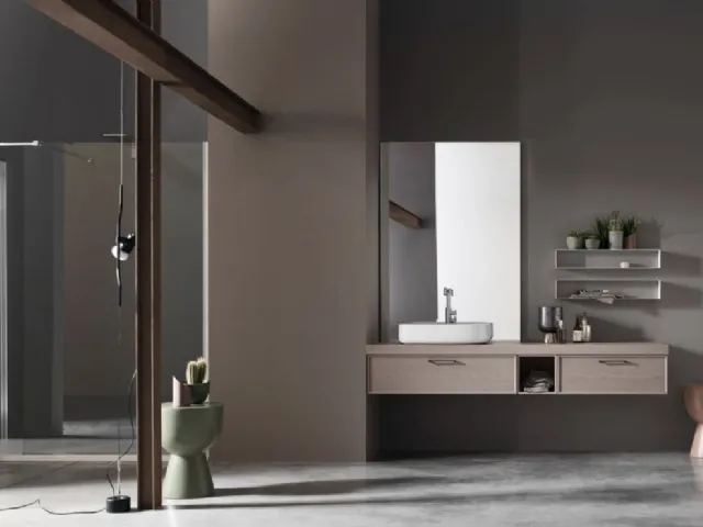 Suspended Ash Bathroom Vanity 02 by Arcom.