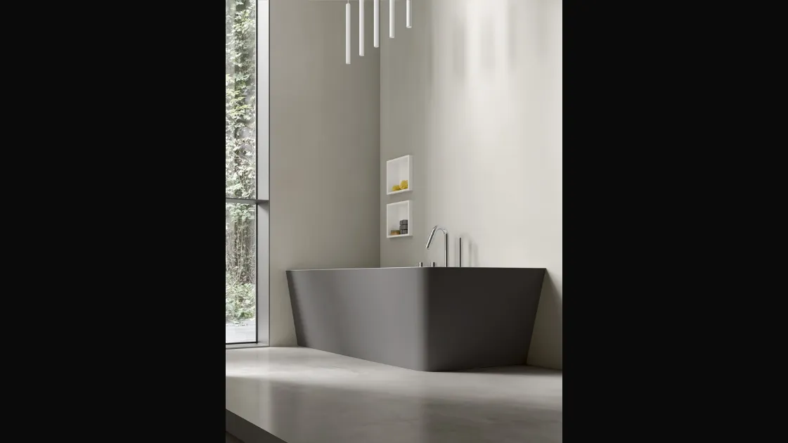 Eden corner bathtub by Arcom