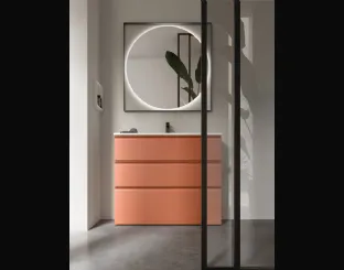 Bathroom floor-standing Vanity Unit Virgola 07 by Arcom