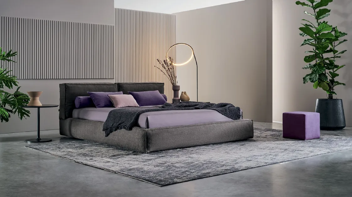 Bed with storage box Academy Piuma by Twils