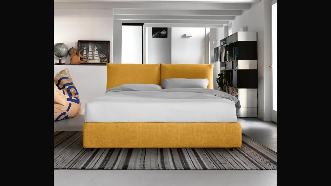 Bed with storage box Bridge by Noctis