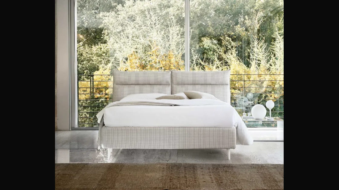 Cefalù storage bed by Noctis.