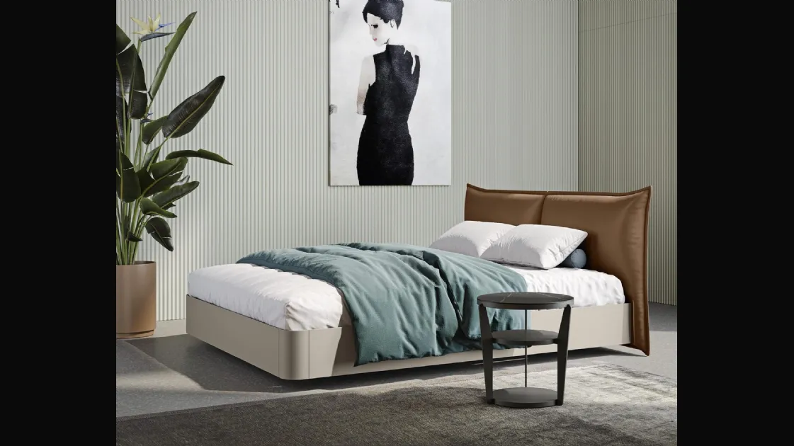 Cleo double bed by Morassutti