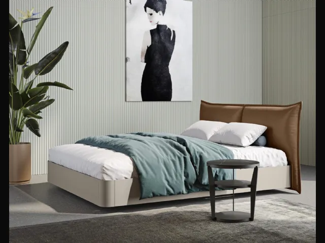Cleo double bed by Morassutti