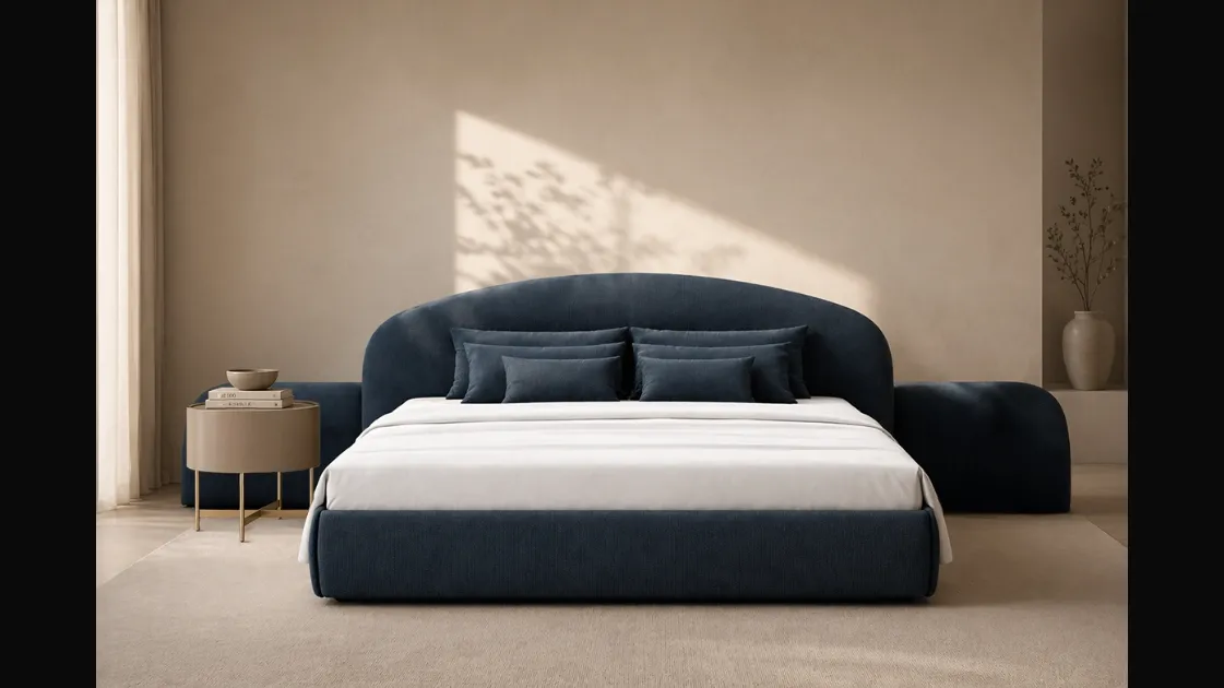 Pianca Cove upholstered bed