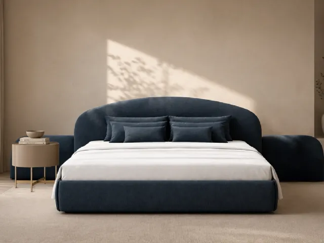 Pianca Cove upholstered bed