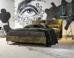 Bed with Gaber headboard by Veneran.