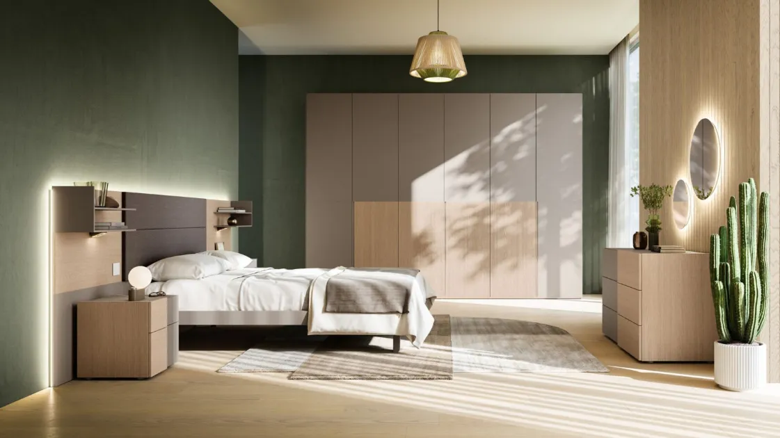 Giako Basic 12 double bed by Orme