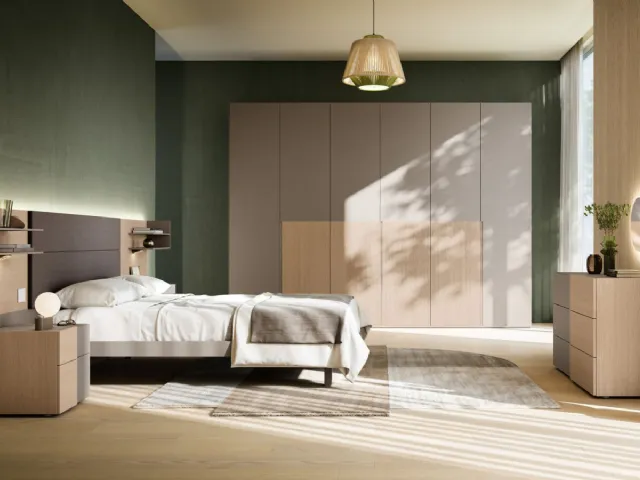 Giako Basic 12 double bed by Orme