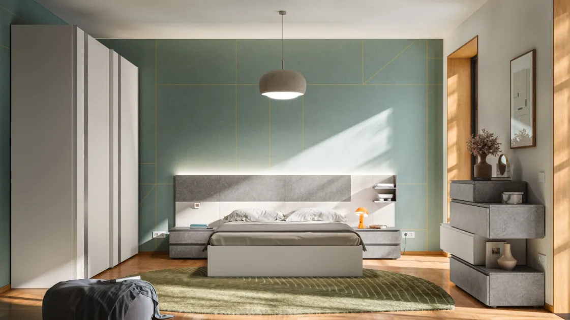 Double bed Giako Basic 13 by Orme