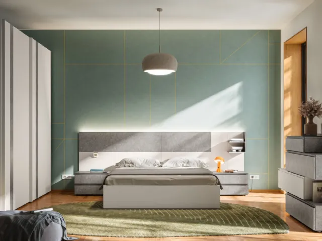 Double bed Giako Basic 13 by Orme