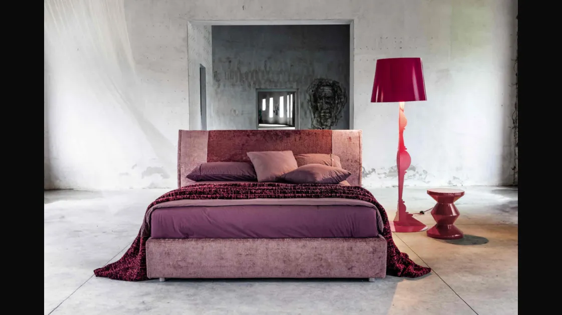 Ginger fabric bed by Veneran