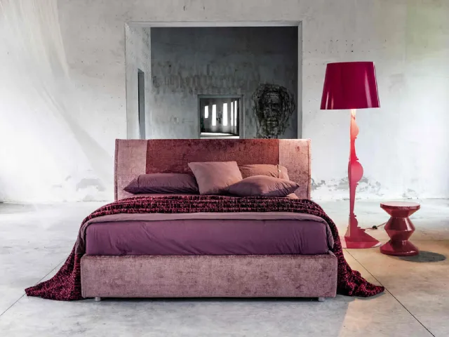 Ginger fabric bed by Veneran