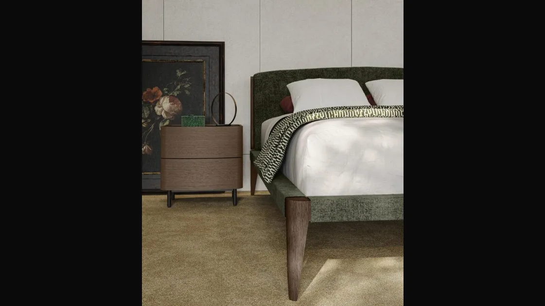 Henry double bed by Morassutti