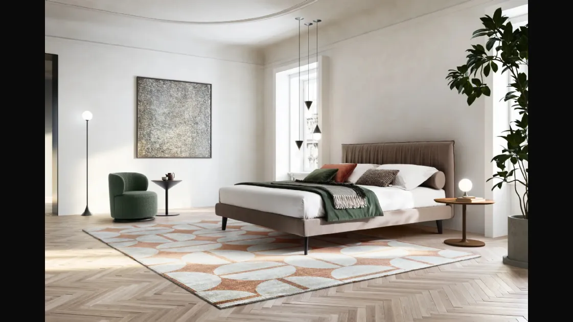 Karen upholstered bed by Twils
