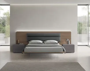 Leonardo bed with Tomasella headboard