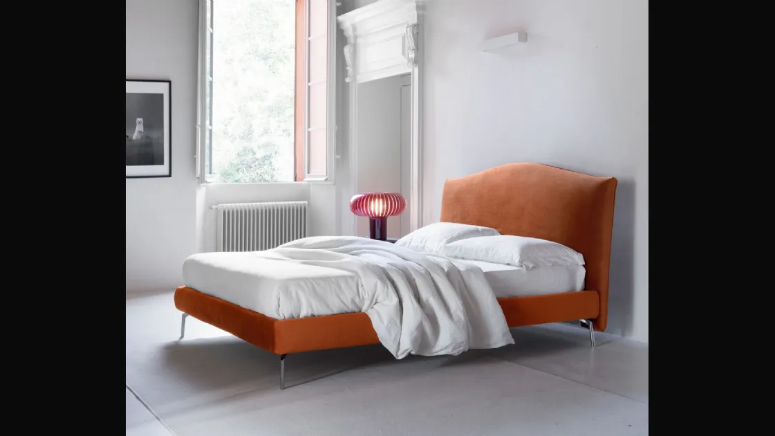 Lyle Modern round-headed bed by Noctis