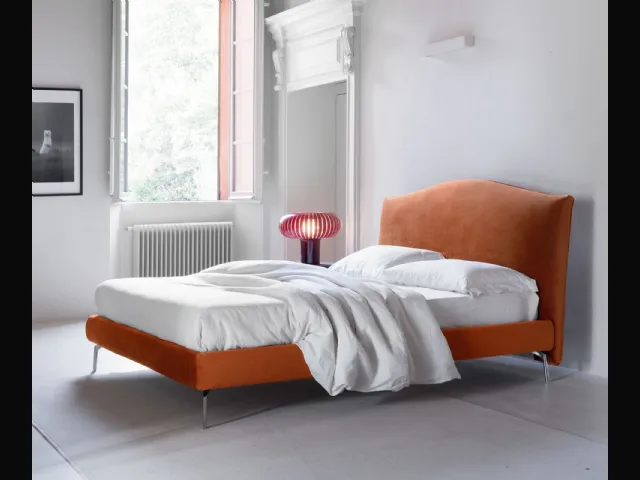 Lyle Modern round-headed bed by Noctis