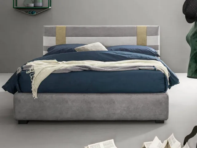 Modern upholstered fabric bed Net by Bside