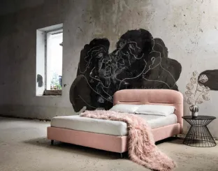 Fabric Bed Noah by Veneran.