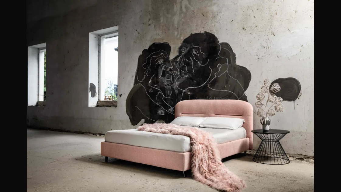 Fabric Bed Noah by Veneran.