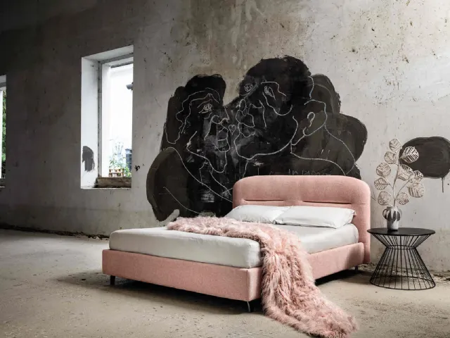 Fabric Bed Noah by Veneran.