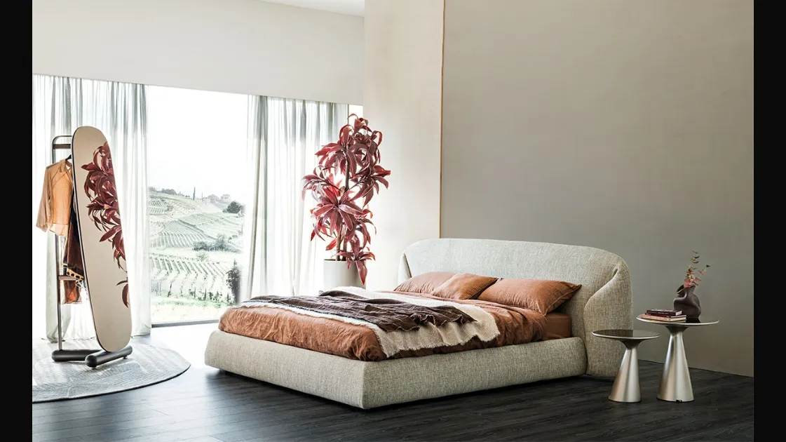 Bed with storage Richard by Cattelan Italia